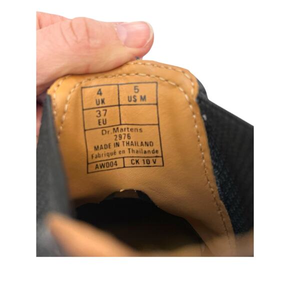 Dr. Martens 2976 Leather Chelsea Boots | 37 EU (Mens 5 US) Black - Picture 10 of 13